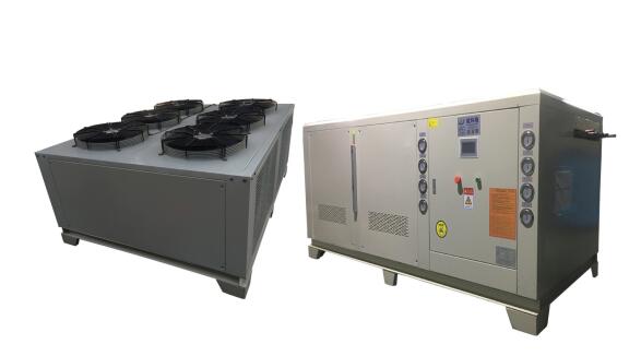 分体式冷水机-应用于养殖、工业制冷、中央空调主机配置特点及成功